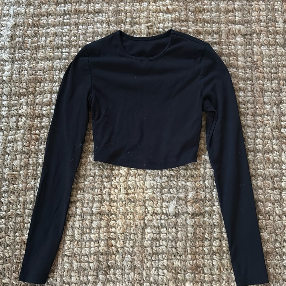 Long Sleeve Crop Top